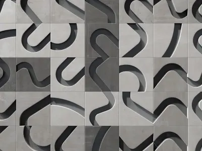 Penel plate line bend n1 3D model