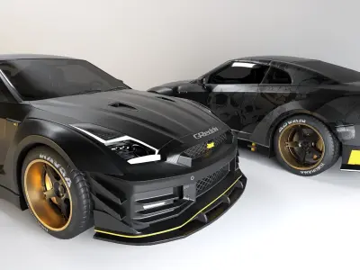 SPORTS CAR 3D model by CharlotteUA