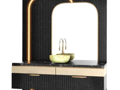 Bathroom Furniture01 3D model