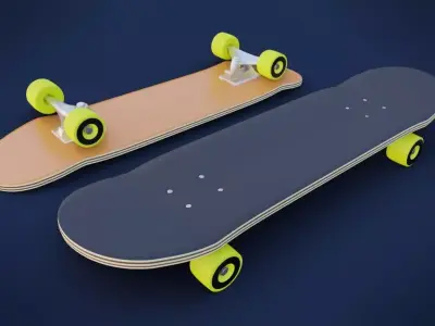 Skateboard 3D model