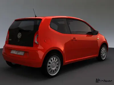 Volkswagen Up 3 doors 2012 3D model