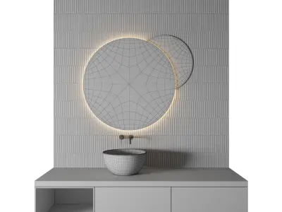 Luxury Bathroom 240 3D model