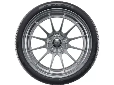 Enkei NT03-M with Pirelli P-Zero Wheels Low-poly 3D model