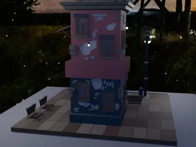 Old House 3D print model