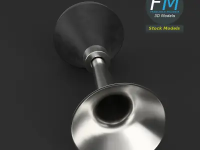 Vehicle horn 3D model