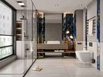 Bathroom 43 3D model