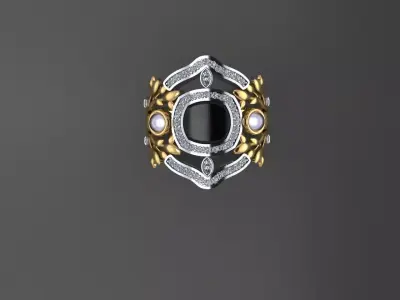 Women Ring 3D print model
