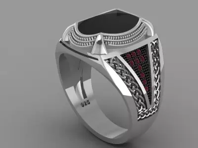 NEO MAN RING MODEL10 3D print model