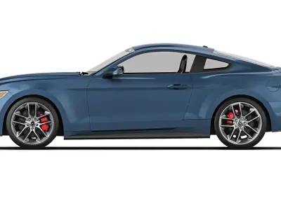 Mustang 2015 3D model