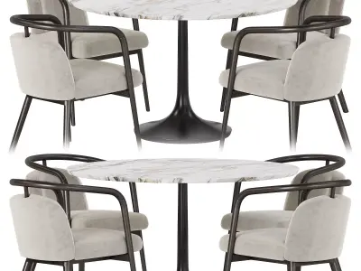 Dining set 27 3D model