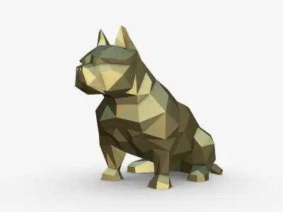 American Bully 3D print model