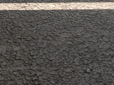 asphalt 23 png pbr seamless 4k 3D model