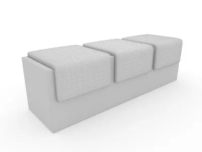 Stadium Seats 17 3D model