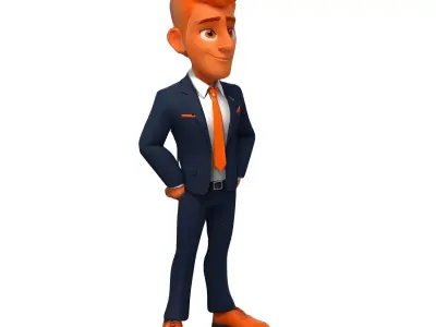 Business Character Collection - Modern Professional Avatars 3D print model