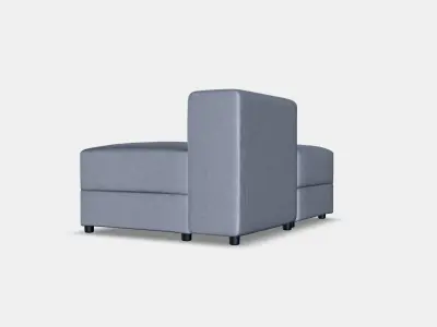 JATTEBO Chaise longue module left 2 3D model