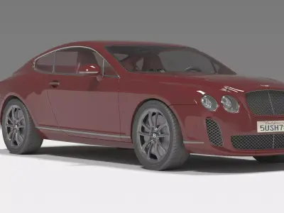Bentley Continental Supersports 3D model