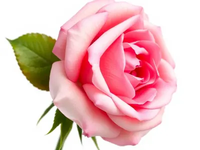 Realistic Pink Rose Blossom model pack Low-poly 3D model