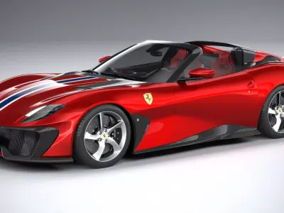 Ferrari SP51 2022 3D model