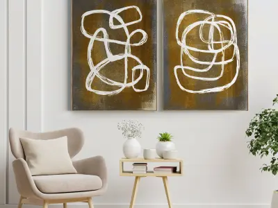 Photo Frame 58 Low-poly 3D model