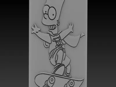 Bart Simpson  3D print model