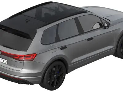 Volkswagen Touareg R eHybrid 2024 3D model