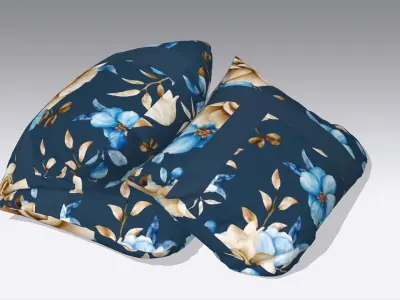 Pillow Low-poly 3D model get