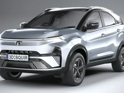 Tata Nexon EV 2024 3D model