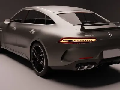2019 Mercedes GT63s 3D model
