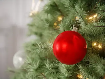 Christmas Tree 3d Scene Low-poly 3D model