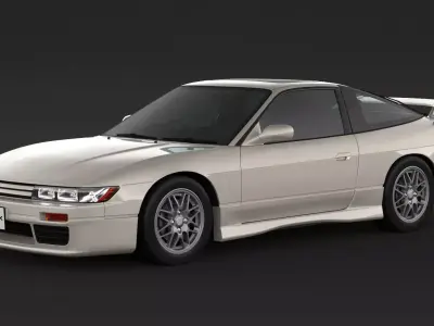 Nissan 180SX Sileighty 3D model