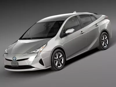 Toyota Prius 2016 3D model