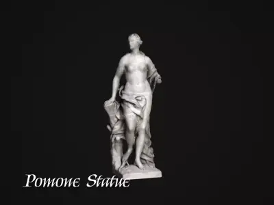 Pomone Statue Low-poly 3D model