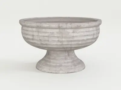 Ceramic Grunge vase 3D model