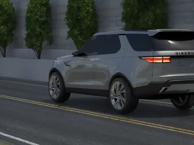 Land Rover Discovery Vision Concept 3D model