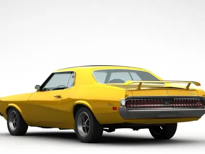 Mercury Cougar 3D model