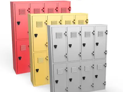 Locker 3D print model