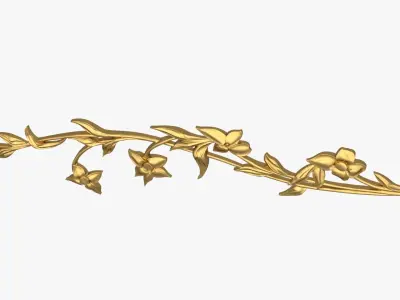 Classic decor ornament 235 3D model