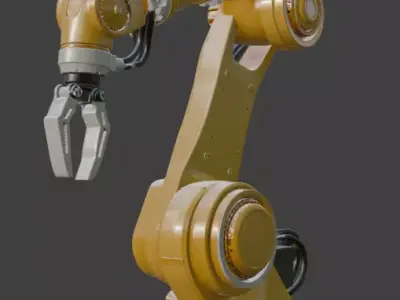 Robotic Arm 3D Model 3D model