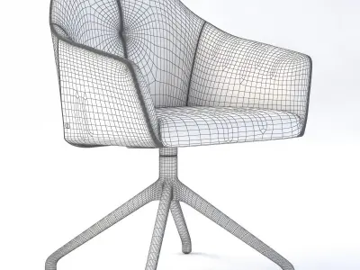 Easy Chair DS-279-201 by De Sede 3D model
