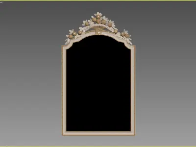 Chelini Mirror art 403 3D model