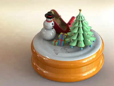 Concurso Navideo Free 3D model