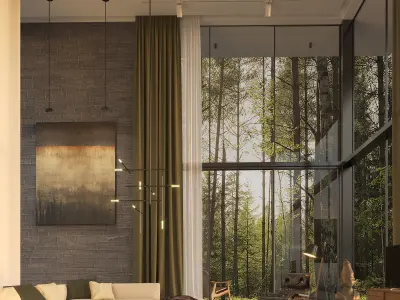 Forest Lounge 3D model