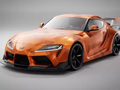 Toyota Supra MK5 Modified 3D model