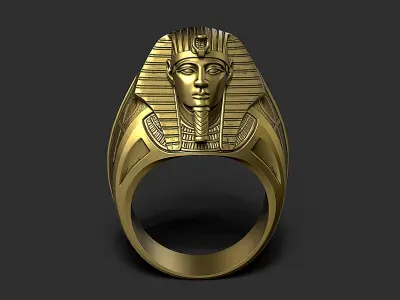 Pharaoh Ring 3D print model