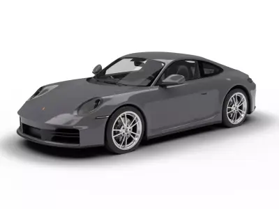 Porsche 911 Carrera 2025 3d model  3D model
