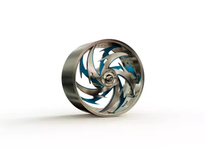 AMANI FORGED TODO WHEEL 3D print model