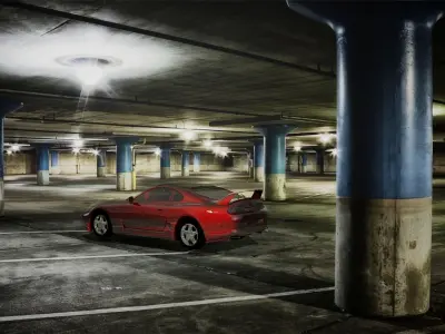 Toyota Supra MKIV 3D model