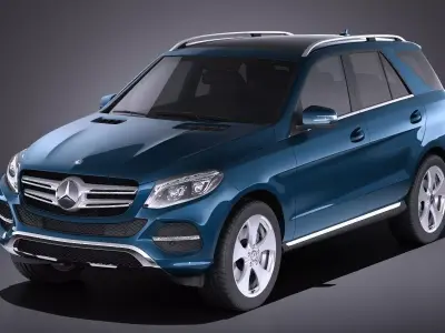 Mercedes-Benz GLE 2017 VARY 3D model