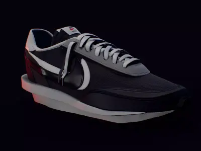 NIKE X SACAI 3D MODEL 3D model
