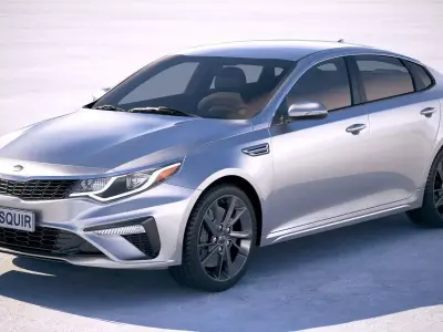 Kia Optima LX 2019 3D model